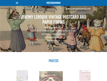 Tablet Screenshot of postcardshows.com